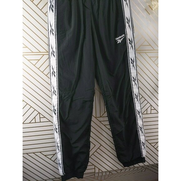 REEBOK Women's Track Pants Athletic Logo Side Size Small - Picture 3 of 10
